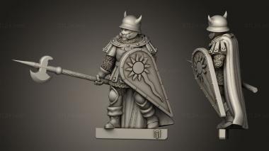 Military figurines Citadel Guard 3d model