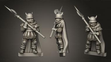Military figurines Citadel Guard 3d model