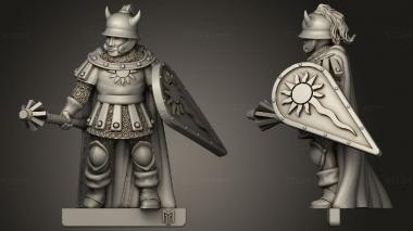 Military figurines Citadel Guard 3d model