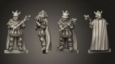 Military figurines Citadel Guard 3d model