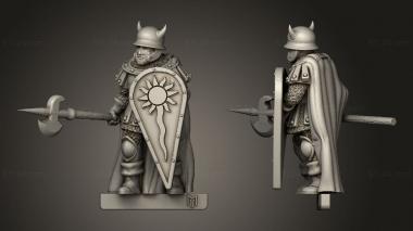 Military figurines Citadel Guard 3d model