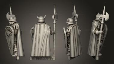 Military figurines Citadel Guard 3d model