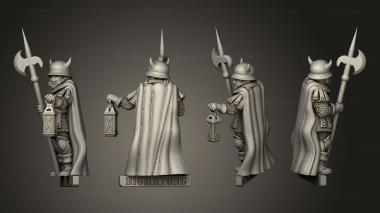 Military figurines Citadel Guard 3d model