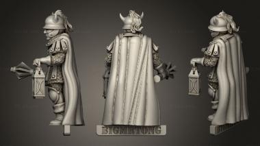 Military figurines Citadel Guard 3d model