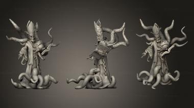 Military figurines Eternal Priest 3d model