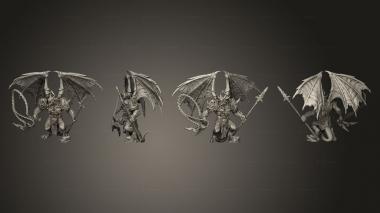 Military figurines Ascended 1 Whip Spear 3d model