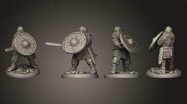 Military figurines Asgard Rising 01 3d model