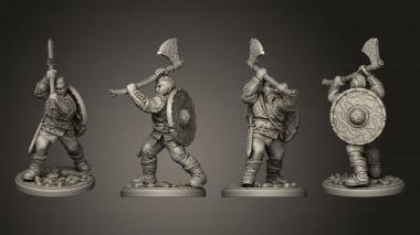 Military figurines Asgard Rising 03 3d model