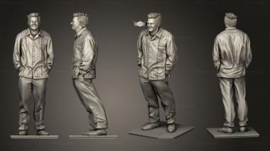 Military figurines Clear Bing Friends gk hellas 3d model