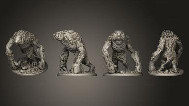 Military figurines Asgard Rising 06 3d model