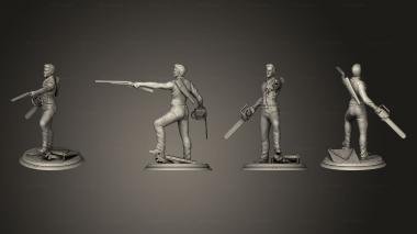 Military figurines Ash Williams 2 3d model