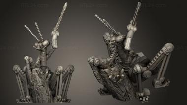 Military figurines Clockwork Mantis 3d model