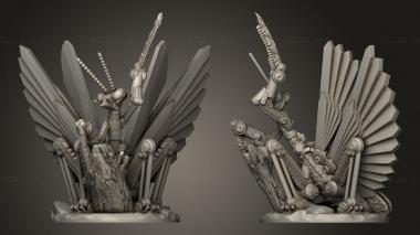 Military figurines Clockwork Mantis 3d model