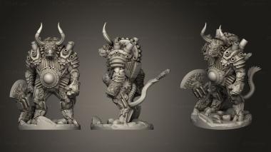 Military figurines Clockwork Minotaur 3d model