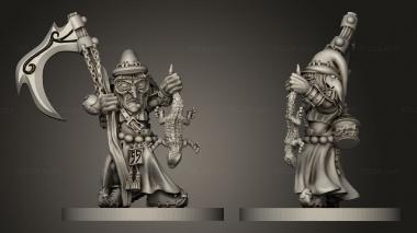 Military figurines the Goblin shub 3d model