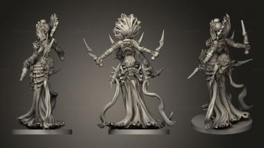 Military figurines Spider Woman 3d model