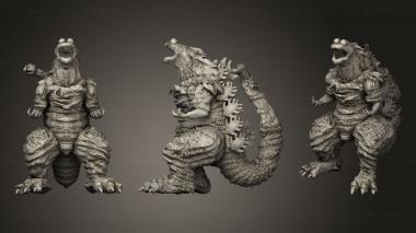 Military figurines COOKIE ZILLA 3d model