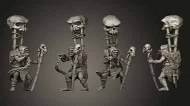 Military figurines Core Goblin Beastmaster 3d model
