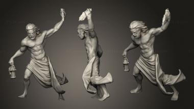 Military figurines Core Survivor Allister 3d model