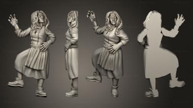 Military figurines corpses corpse 3d model