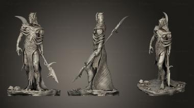 Military figurines Corvus Glaive 3d model