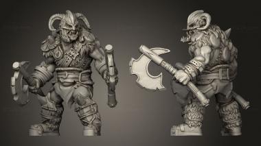 Military figurines Creator CHAOS LV Lc Chief 3d model
