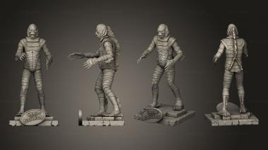Military figurines Creature 3d model
