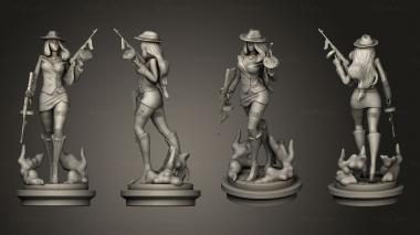 Military figurines Crime City Miss Fortune 3d model