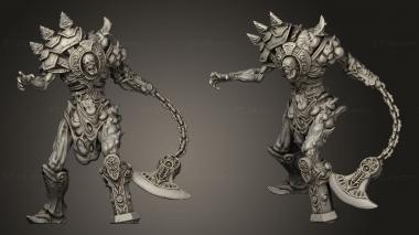 Military figurines Crimson Grove Abbey 3d model