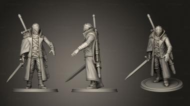 Military figurines Crimson Hunter 3d model