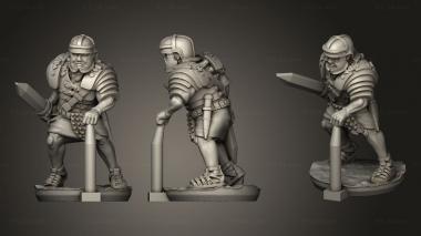 Military figurines Forge Ancients legion attack at 3d model