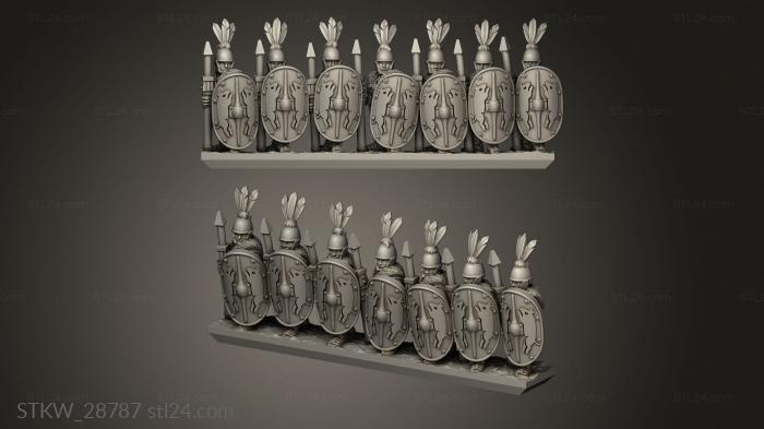 Military figurines (Forge Ancients Principes boar Principe, STKW_28787) 3D models for cnc