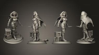 Military figurines Assassin 3d model