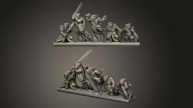 Military figurines Forge Eastern Skaven strips sneak 3d model