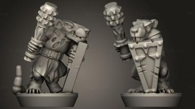 Military figurines Forge Eastern Skaven Snivelers 3d model