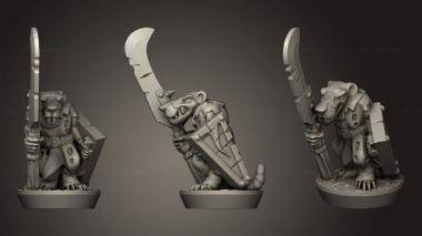 Military figurines Forge Eastern Skaven Snivelers 3d model