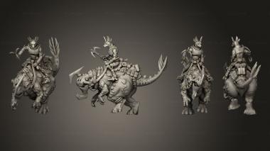 Military figurines Assault Beasts 1 Hook 3d model