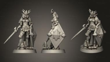 Military figurines Aletia 3d model