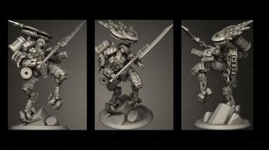 Military figurines Config 3d model