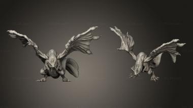 Military figurines Frog Dragon 3d model