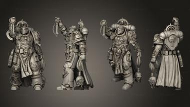 Military figurines Crusader Two Champion 3d model