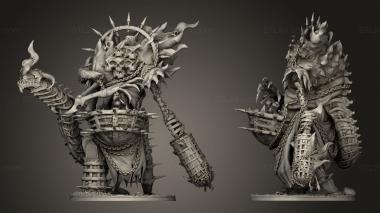 Military figurines Cryptwalker Colossus 3d model