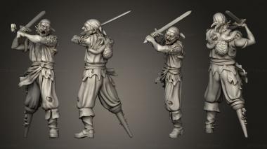 Military figurines Cult Elder Gods Sailor 3d model