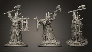 Military figurines Cult Executioner 3d model