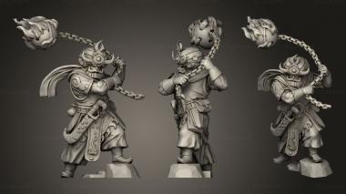 Military figurines Cult Flame Maso Thun 3d model