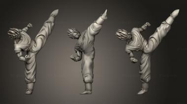 Military figurines cult To Son Gohan 3d model