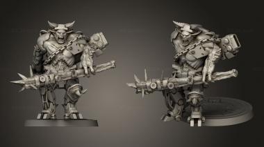 Military figurines Cyber Myths ENTREGA MARZO DEATHRUN CYBER MYTHS 3d model