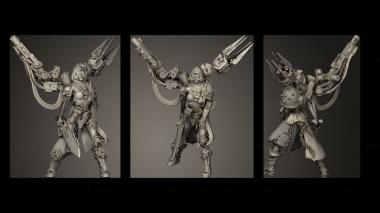 Military figurines Cyber Myths ENTREGA MARZO SHERIDAN 3d model