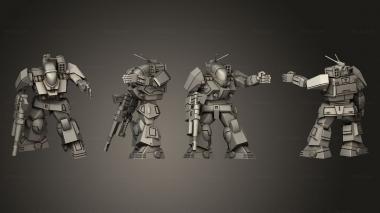 Military figurines Assault Mechs Battlemaster 2 02 4 S K 3d model