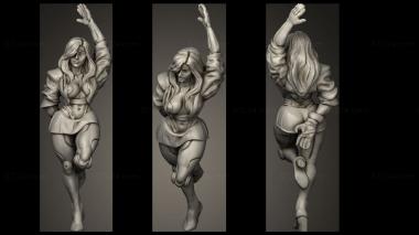 Military figurines Cyberglow City CYBER STRIPPER 3d model